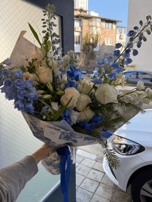 💐꽃집💐 펄세이플라워 럭키백 사진
